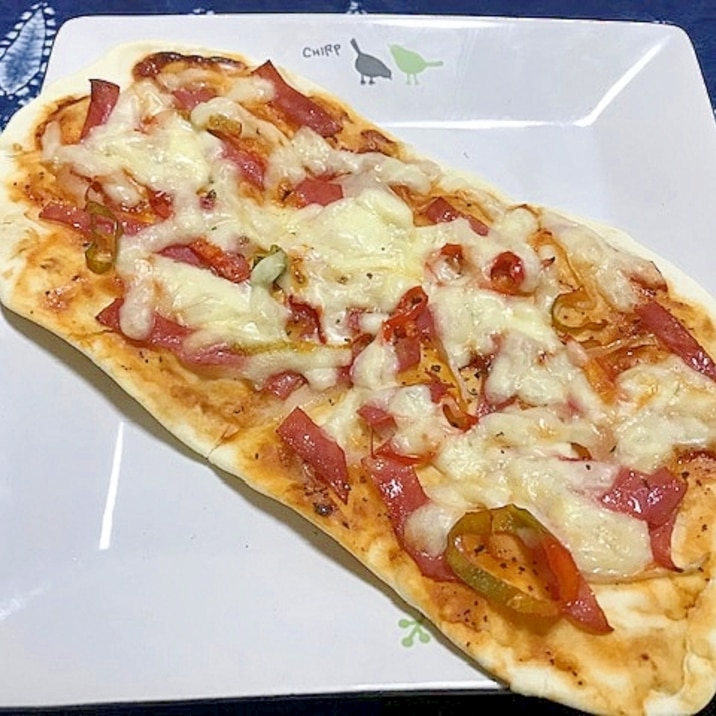 トースターで焼ける 薄力粉のクリスピーピザ レシピ 作り方 By けいちゃん088 楽天レシピ